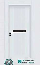 KT 104 Pürüzsüz Yüzeyli Kompozit İç Oda Kapısı