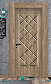 KT 156 Pürüzsüz Yüzeyli Kompozit İç Oda Kapısı