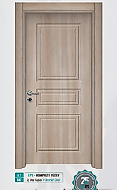 KT 147 Pürüzsüz Yüzeyli Kompozit İç Oda Kapısı