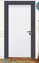 KT 114 Pürüzsüz Yüzeyli Kompozit İç Oda Kapısı