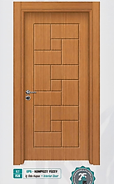 KT 159 Pürüzsüz Yüzeyli Kompozit İç Oda Kapısı