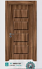 KT 153 Pürüzsüz Yüzeyli Kompozit İç Oda Kapısı