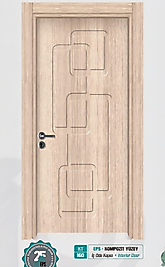 KT 160 Pürüzsüz Yüzeyli Kompozit İç Oda Kapısı