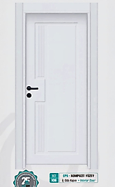 KT 106 Pürüzsüz Yüzeyli Kompozit İç Oda Kapısı