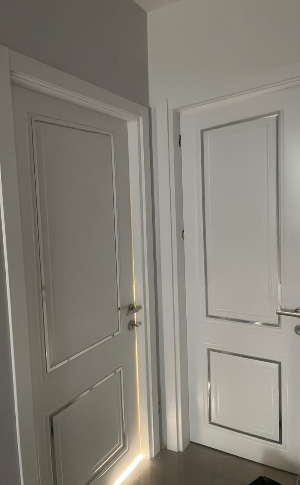 Gümüş Renk Karolajlı Ado250 Model Kapı