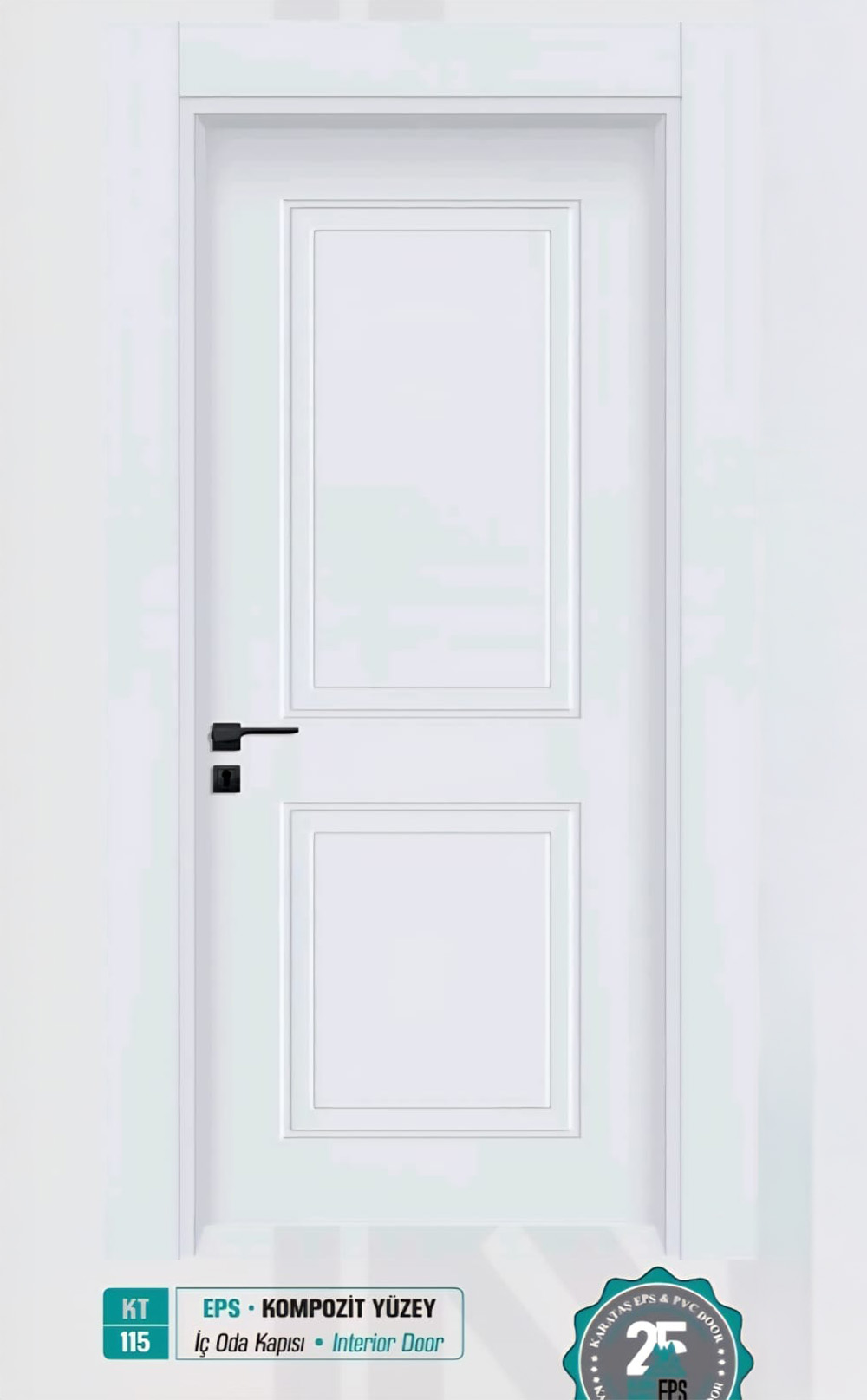 KT 115 Pürüzsüz Yüzeyli Kompozit İç Oda Kapısı
