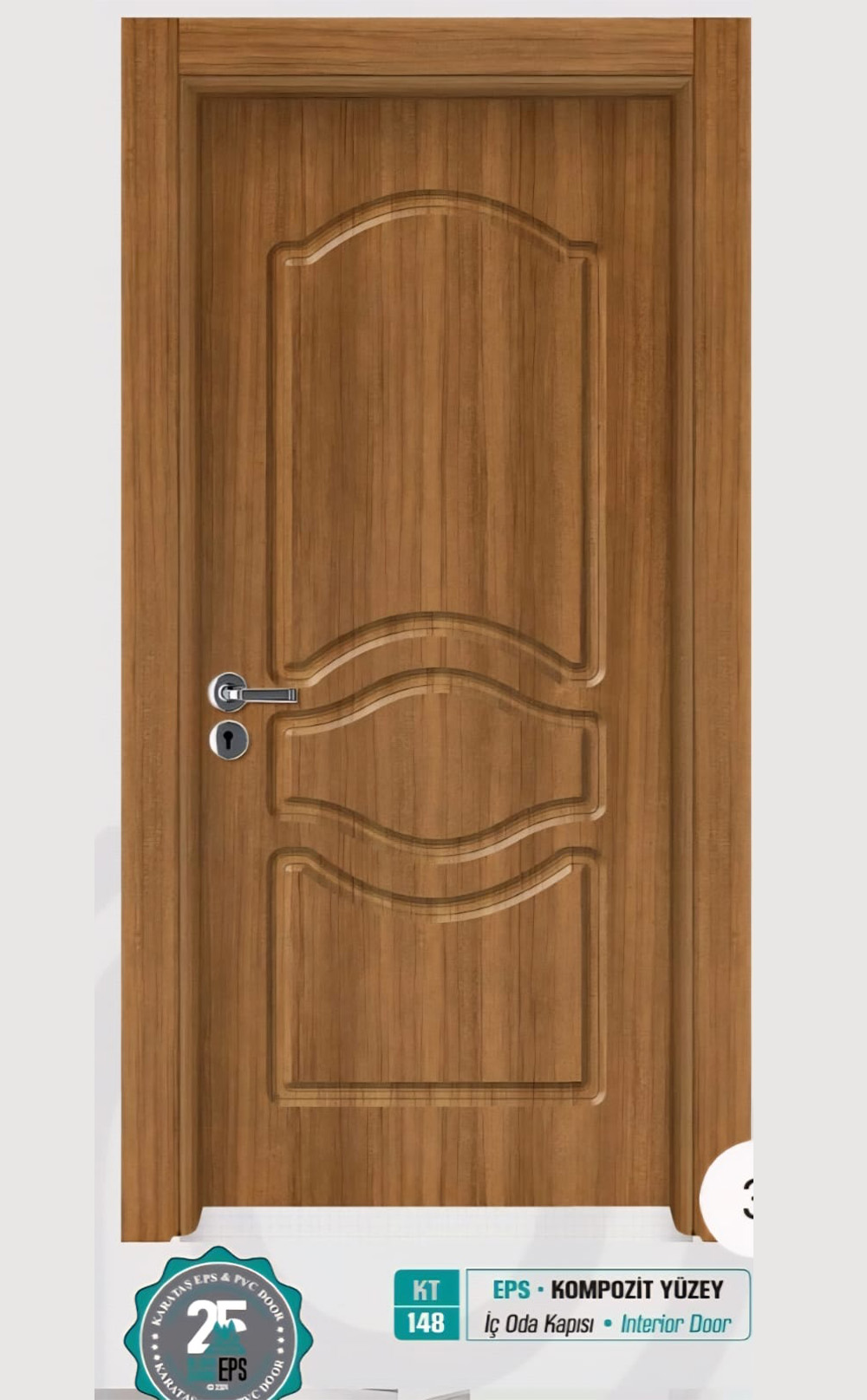 KT 148 Pürüzsüz Yüzeyli Kompozit İç Oda Kapısı